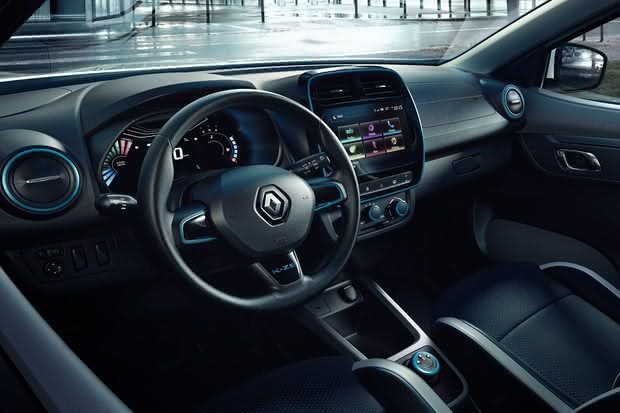 interior do Renault Kwid 2021