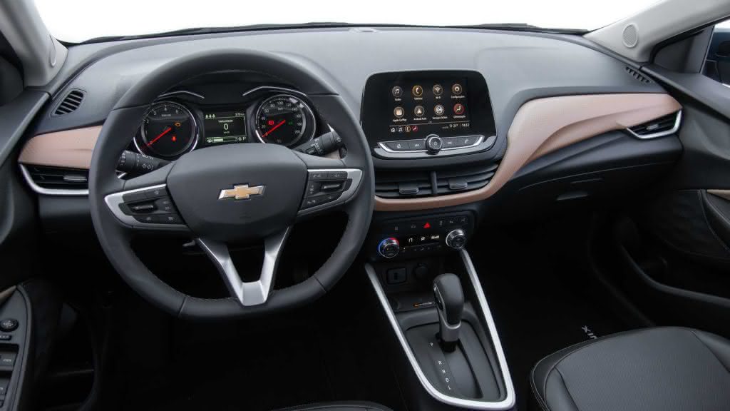 interior do Chevrolet Onix Plus