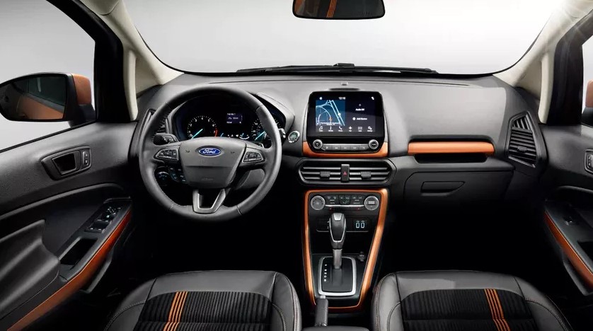 interior do Ford EcoSport 