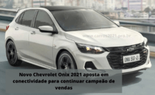 Novo Chevrolet Onix 2021 aposta em conectividade para continuar campeão de vendas