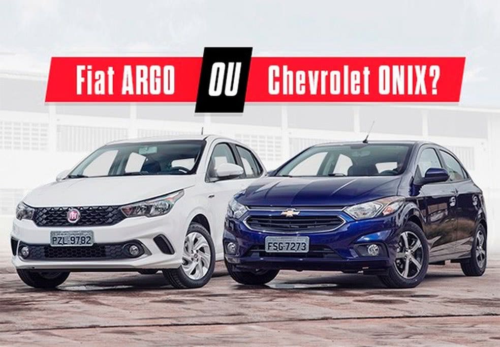 Chevrolet Onix ou Fiat Argo 2021: Qual o Melhor? Comparativo!
