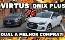 Chevrolet Onix Plus ou VW Virtus: Qual o Melhor? Comparativo!