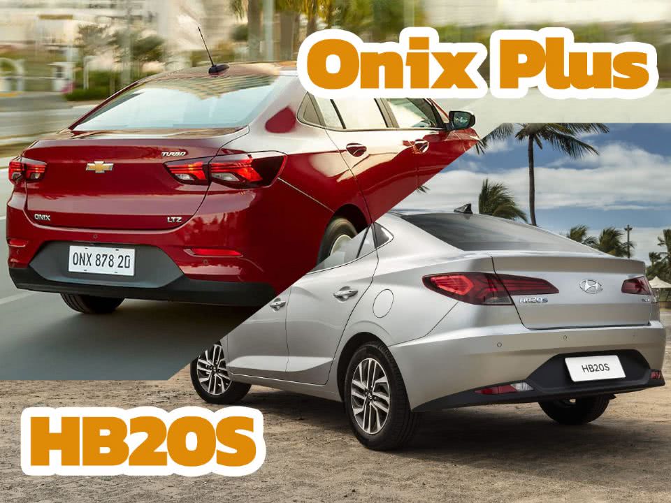 Chevrolet Onix Plus ou Hyundai HB20S: Qual o Melhor? Comparativo!