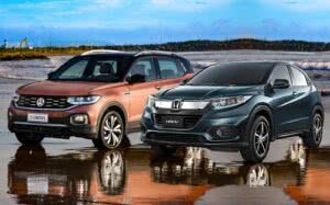 VW T-Cross ou Honda HR-V 2021: Qual o Melhor? Comparativo!