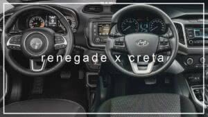 Jeep Renegade ou Hyundai Creta 2021: Qual o Melhor? Comparativo!