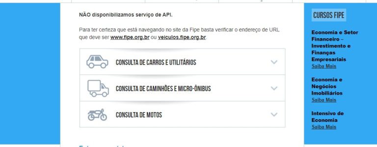 O Que Tabela Fipe Saiba Como Funciona E Como Consultar